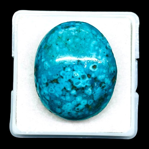 28,00 kt natürlicher Türkis 22 x 18 mm oval Top Qualität lose unbehandelt Edelstein - Bild 2 von 11