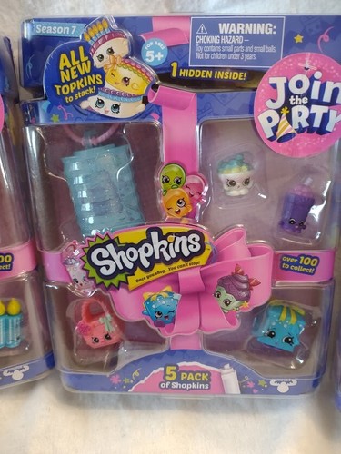 3-Shopkins "Season 7" 5 Packungen insgesamt 15 Shopkins, 3 Laternen, Kordeln. Nagelneu - Bild 4 von 8