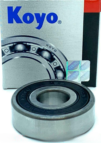 KOYO 6201 2RS C3 DEEP GROOVE BALL BEARING, RUBBER SEALED 12x32x10 mm - Picture 4 of 5