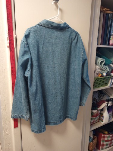 Vintage Cabin Creek Jeansblazer Button Down Front XL 4 Taschen  - Bild 11 von 15