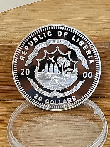 History Of America Treaty Of Paris 1783 .999 Silver 20gram Coin W/COA - Picture 3 of 5