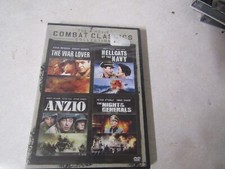 DVD MOVIE BRAND NEW 4 FILM COLLECTION THE WAR LOVER ANZIO HELLCATS OF NAVY NIGHT