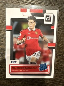 2022-23 Panini Donruss FIFA Soccer Optic ALEJANDRO GARNACHO Rated Rookie RC #199