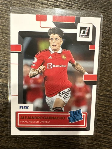 2022-23 Panini Donruss FIFA Soccer Optic ALEJANDRO GARNACHO Rated Rookie RC #199