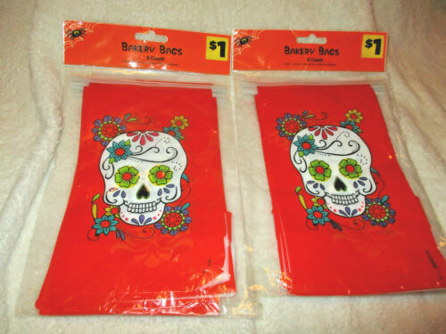 Day of the Dead~Dia de los Muertos~Bakery Bags~Party Favor Bag~2 Packages~Sealed - Picture 2 of 7