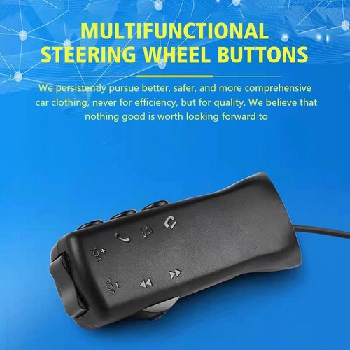 7-Key Universal Car Steering Wheel Stalk Button Radios -Best Remote Control New - Picture 5 of 12