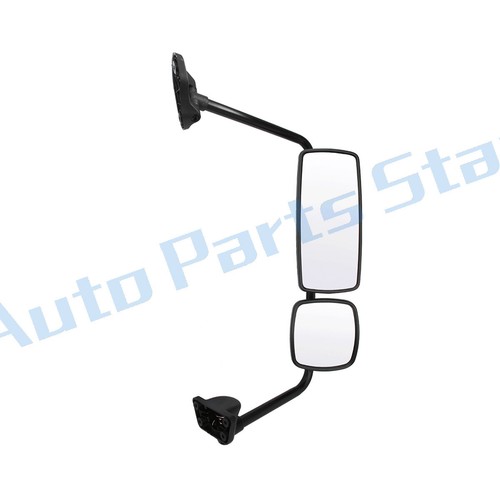 Chrome Door Mirror Assembl w/Arm Fits Columbia M2 106 Passenger (Right) Side - Picture 3 of 12