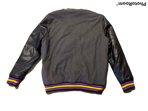 LA Lakers Combo (1)-XL-Chaqueta (1) Lakers 1/2 Tapa Cuero-(1) Anillo Réplica 2010. - Imagen 2 de 12
