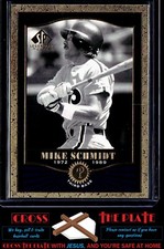 1-2001 SP Legendary Cuts Mike Schmidt Philadelphia Phillies #55