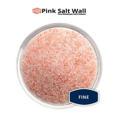 Sal comestible de cristal de sal rosa kosher del Himalaya 15 libras para cocinar grano fino - Imagen 2 de 5
