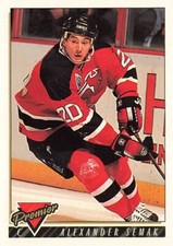 1993 Topps Premier Alexander Semak 102 New Jersey Devils