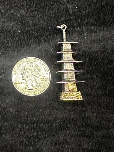 Japanese Pagoda Sterling Charm - Bild 4 von 8