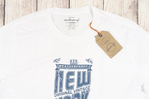 ORIGINAL WEATHERPROOF VINTAGE WHITE XL NEW YORK BROOKLYN TSHIRT MENS NWT NEW - Picture 3 of 5