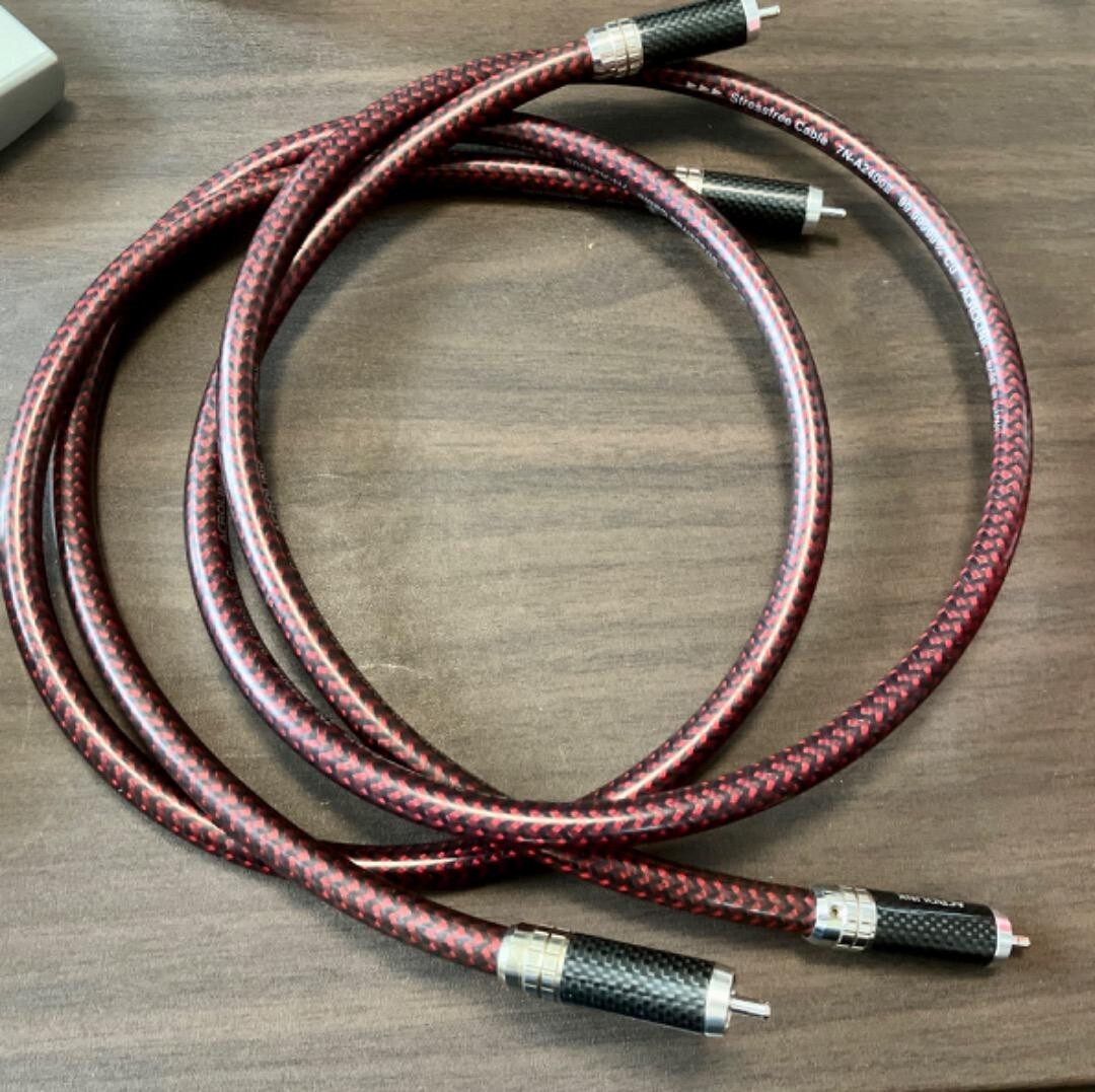 ACROLINK 7N-A2400III Audio Interconnect Cable 1.0m RCA USED JAPAN acrotec analog