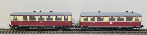 Tillig H0 70054 Triebwagen VT 135 mit Beiwagen VB 140 DR Ep.III NEU & OVP - Picture 3 of 7