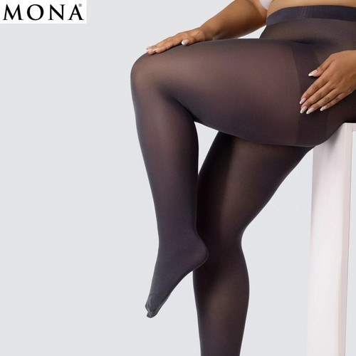 MONA 'Elizabeth ll' plus size big colored female woman's tights pantyhose 70 Den - Picture 34 of 39