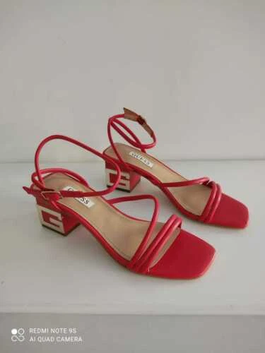 Scarpe col tacco da donna GUESS in argento