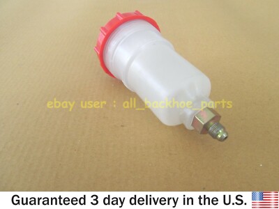 JCB Backhoe Brake Master Cylinder With Reservoir - Part #15/106100 & 121/34400 - Fits 3CX, 3D Models