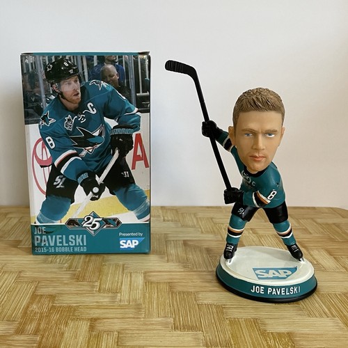 NIB San Jose Sharks Bobbleheads Joe Pavelski Marshawn Lynch Beast Mode LOT OF 2 - Picture 3 of 24