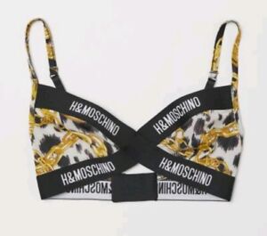 H\u0026M x MOSCHINO Soft-cup Microfiber Bra 