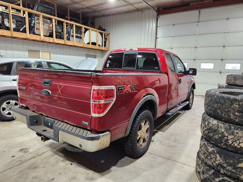 2009-10 Ford F150 (Super Cab) Passenger Right Sun Visor W/ Light *Gray* - Picture 8 of 12