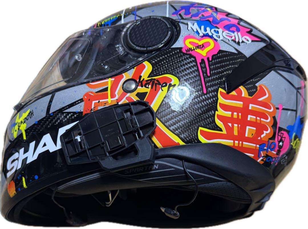 SHARK SPARTAN LORENZO CATALUNYA GP サイズL SPARTAN 1.2 LORENZO CATALUNYA GP - Hazardous Racing