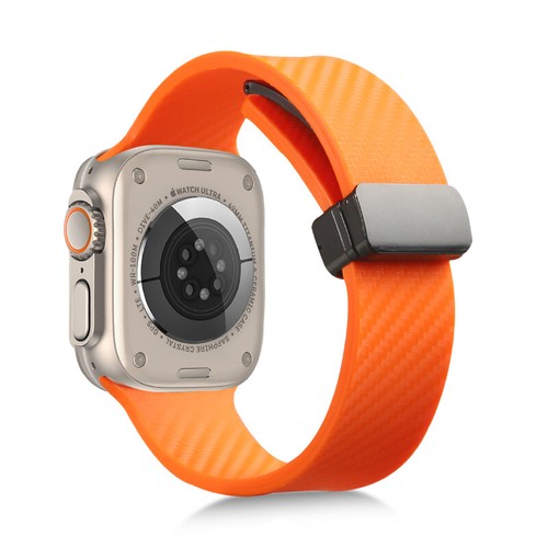 Correa de silicona de carbono para Apple Watch 10 9 8 7 6 5 SE 41/42/44/45/46/49mm Ultra 2 - Imagen 10 de 31