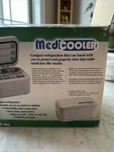 Medicool MediCooler Portable Refrigerator Cooler For Insulin Medication - Picture 12 of 19