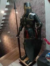 Templar Medieval Wearable Suit Of Armor Crusader Knight Full Body Armour Costume