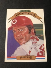 1983 Donruss Diamond Kings Johnny Bench #22 HOF