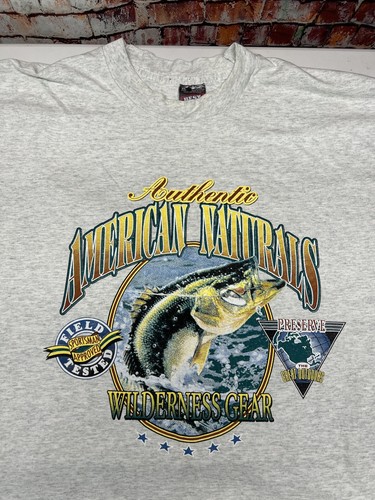 DE COLECCIÓN BEST XL Auténtico American Naturals Wilderness Gear Pesca al Aire Libre - Imagen 1 de 6