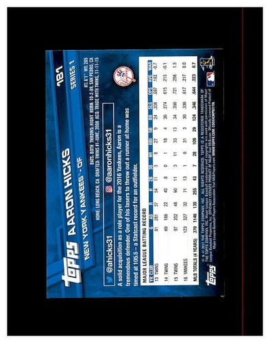 2017 TOPPS BASEBALL YOU PICK SEE SCANS STARS 1-199  ** .99 UNLIMITED SHIPPING** - Picture 323 of 359