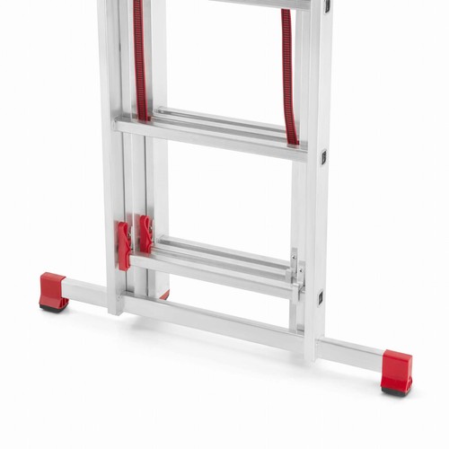 Universal-Aluminiumleiter 3x7 HIGHER 5,30 m für Treppen EN-131-1 mit TÜV - Bild 15 von 17