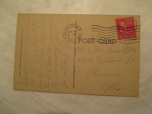 Arkansas Eureka Springs US Highway 62 AR Postkarte - Bild 2 von 2