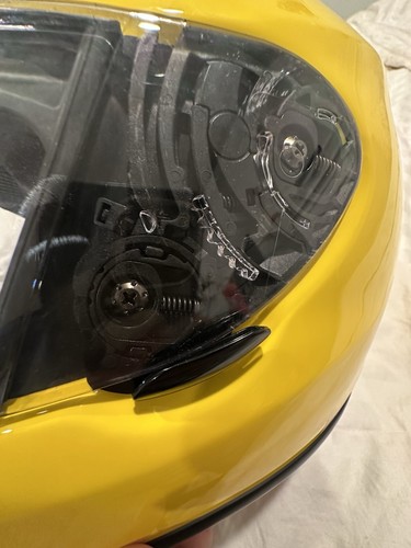 IOB Shoei RF-1100 Qwest Yellow “Bumble Bee” XS 6 5/8 To 6 3/4 - Picture 9 of 24