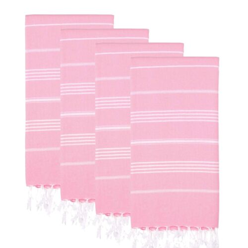 Turkish Beach Towel Set of 4 (38" x 71") | 100% Cotton Extra Large Turkish Towel - Picture 9 of 247
