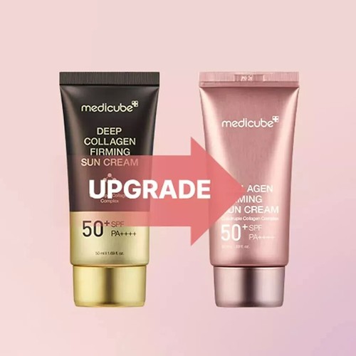 MEDICUBE Collagen Firming Sun Cream 1.69oz / 50ml Renewal SPF50+PA++++ K-Beauty - Picture 2 of 2