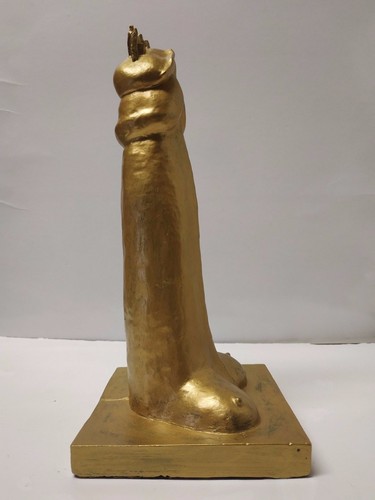 Erotica Art Sculpture "Civilization" by Artist "Ting Hua Liu",11.5"x4.5 - Picture 5 of 8