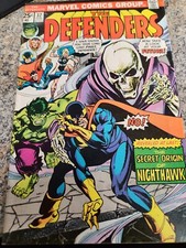 Defenders #32 ( 1975, Marvel Comics) The Origin Of Nighthawk