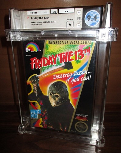 Friday the 13th (Nintendo NES, 1989) NUEVO ⚡️ WATA 9.4 A ⚡️ 1ª Impresión Ronda SOQ - Imagen 1 de 7