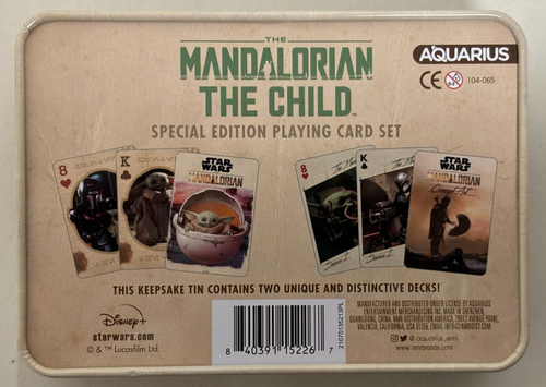 Disney - The Mandalorian - Special Edition Playing Card Set - Two Decks - NEW - Picture 2 of 8