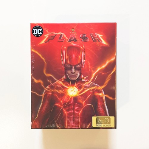 THE FLASH [4K UHD+2D] STEELBOOK 1-CLICK BOX HDZETA GOLD LABEL - Bild 1 von 10