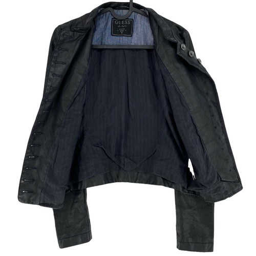 GUESS Negro 100% Chaqueta de Algodón TALLA XS - Imagen 4 de 10