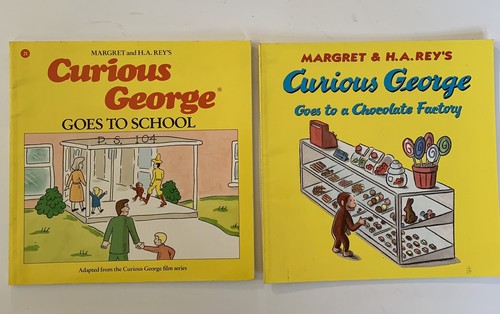 Curious George 51 Magnete in Blechdose, DVD geht zur Geburtstagsparty & 2 Bücher Posten - Bild 10 von 11