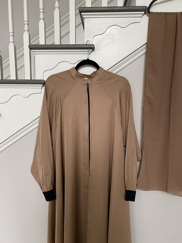 One Size Dubai Saudi Women Muslim Abaya Maxi Dress - Picture 2 of 9