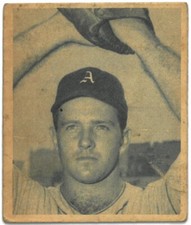 Bill McCahan 1948 Bowman Baseball Card #31 (Philadelphia Athletics)