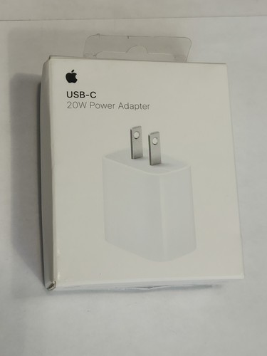 Genuine Apple MHJA3AM/A 20W USB-C Power Adapter (Sealed Box) - Picture 2 of 2