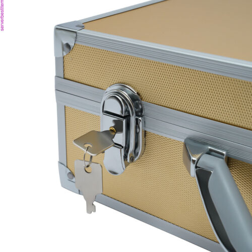 Caja de almacenamiento y exhibición de aleación de aluminio con capacidad para 100 portamonedas losas de oro EE. UU. - Imagen 13 de 19