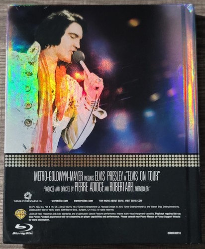 Elvis On Tour Blu-ray Disc 1972/2010 DigiBook w/Insert, FREE SHIPPING  - Picture 6 of 6