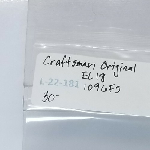 Craftsman Original key blanks, EL18, 1096FS, locksmith, Set of 3 - Picture 6 of 6